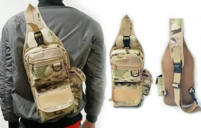 Tas Selempang Wiast Bag Multifungsi Tactical Army Military