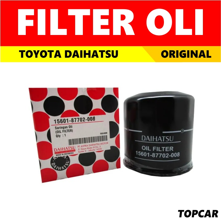 Filter Oli Avanza Xenia Terios Rush Ayla Agya Grandmax Toyota Daihatsu Astra Asli