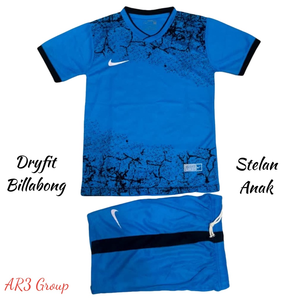 Stelan olahraga anak laki/perempuan baju bola baju footsal baju badminton baju bulu tangkis baju olahraga usia SD SMP motif terbaru