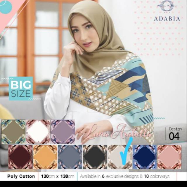 hijab adabia big size