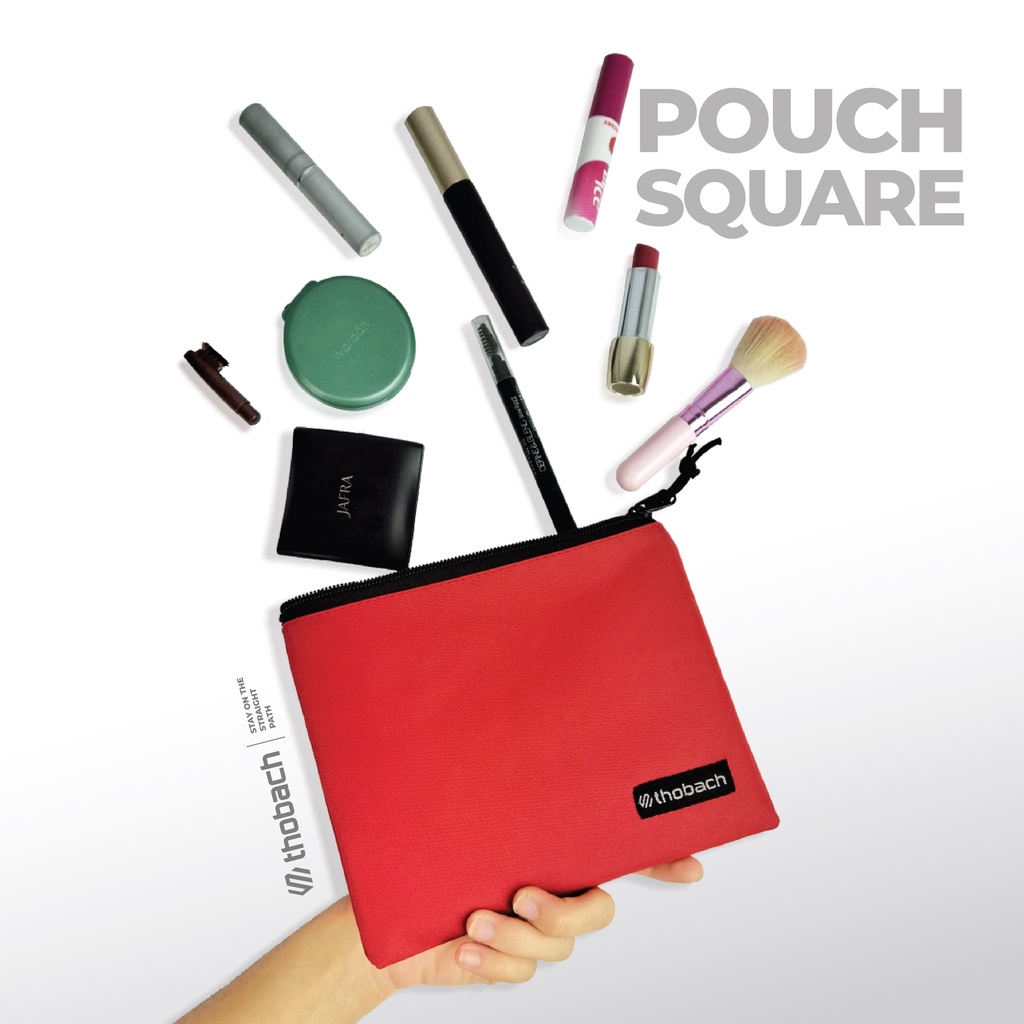 THOBACH-POUCH BAG HAND SQUARE DOMPET PRIA WANITA