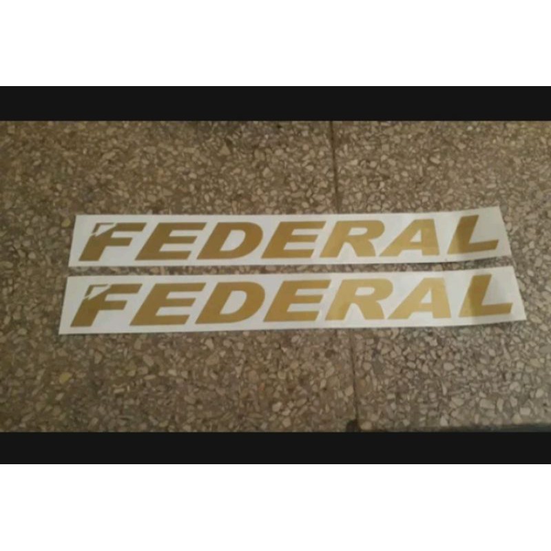 stiker sepeda federal