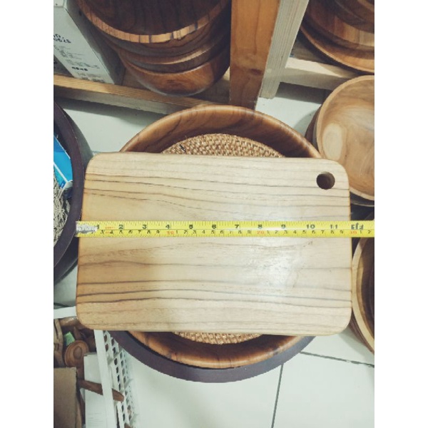 Talenan Kayu Kotak 30cm x 20cm