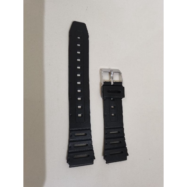 Strap tali 20mm karet rubber alternatif jam Tangan Q&amp;Q DLL..