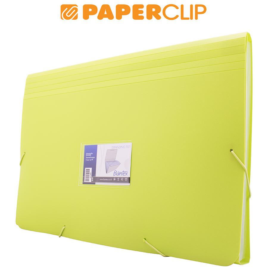 

EXPANDING FILE BANTEX 3601 FOLIO 65 LIME