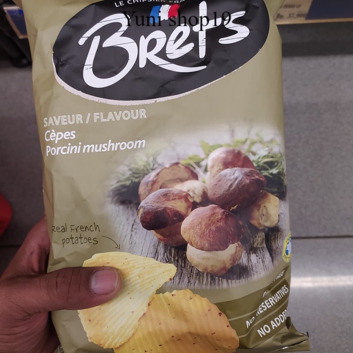 

brets porcini mushroom - snack no msg 125gr