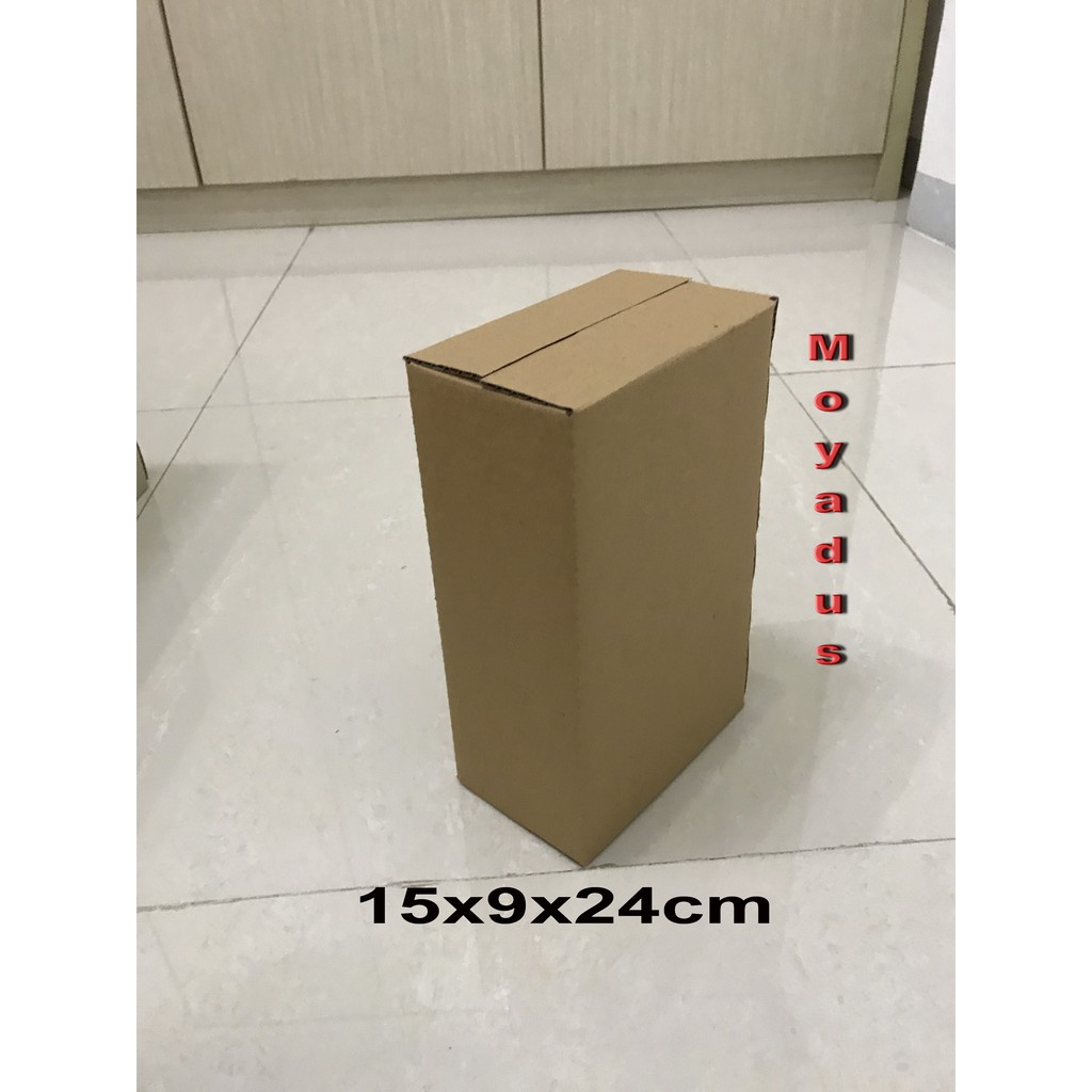 

kardus/karton/box,uk.15x9x24 cm, untuk packing, (MP)