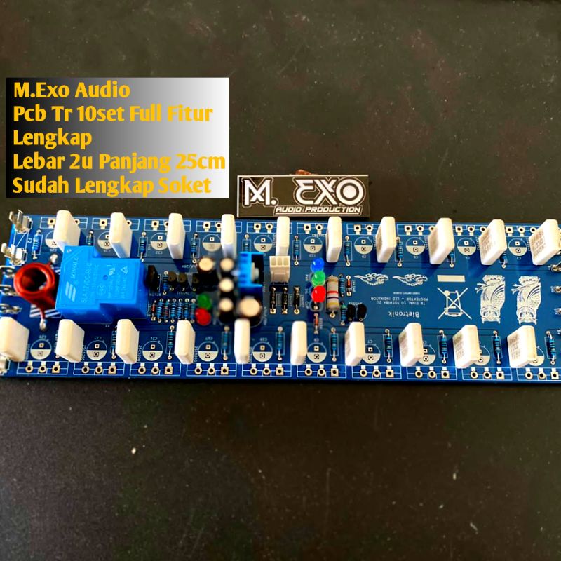 pcb final 10 set tr thosiba bisa tr sanken full fitur double layer