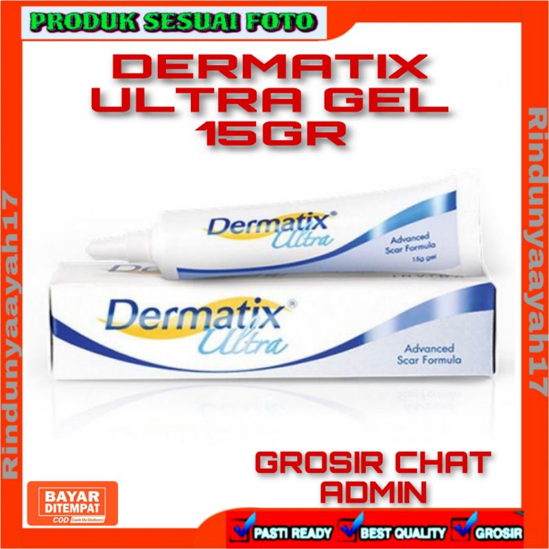 [RA] DERMATIX ULTRA GEL 15GR PENGHILANG BEKAS LUKA HILANG CREAM KELOID ANTI SCAR STRECHMARK