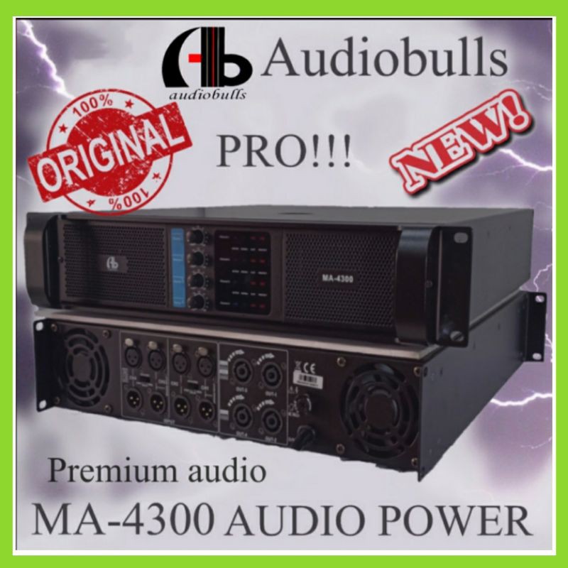 Power AB Audiobulls MA-4300 Power AB Audiobulls Premium Original