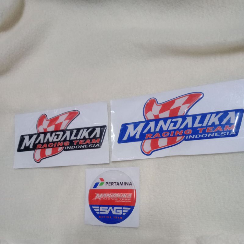 Stiker Timbul Terbaru MANDALIKA RACING TEAM