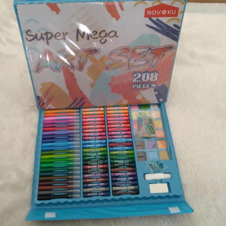 

Paling Unik Super Mega Art Set 208 pcs / Pensil warna