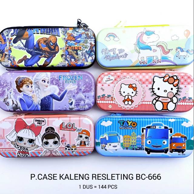

KOTAK PENCIL KALENG SLETING NC 666