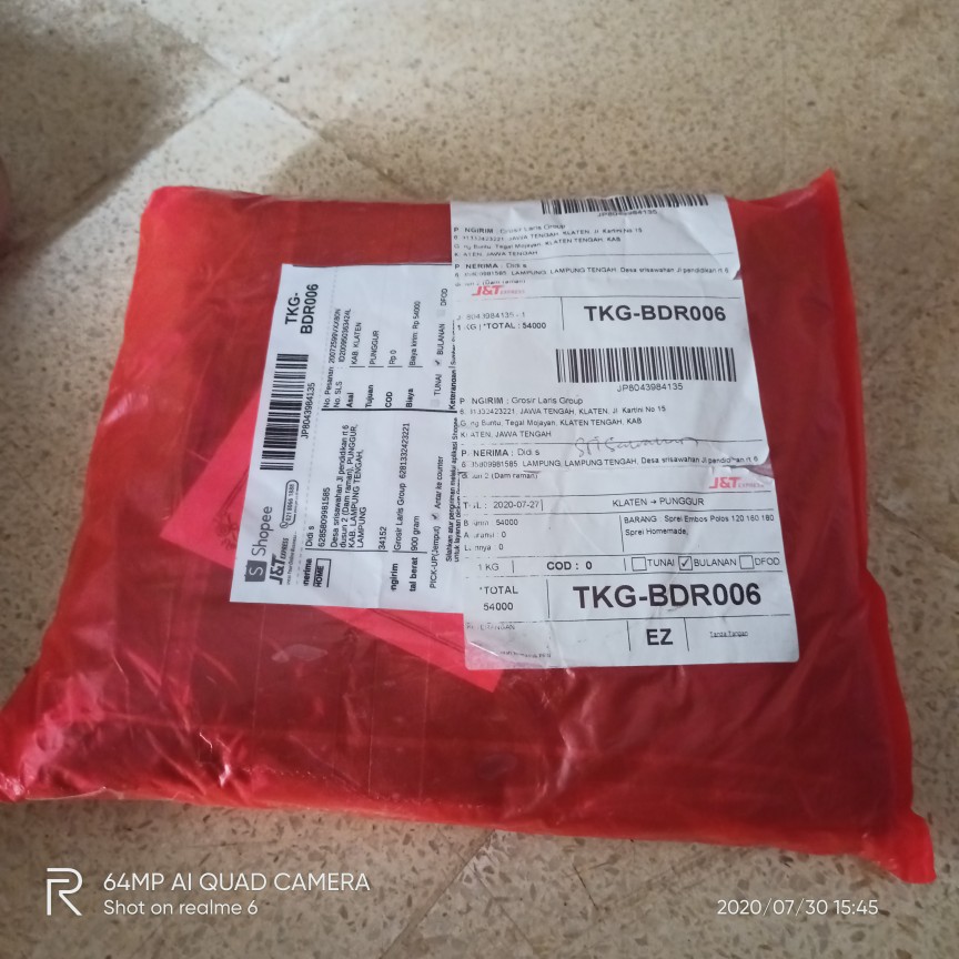 Sprei Embos Polos 120 160 180 Sprei Homemade