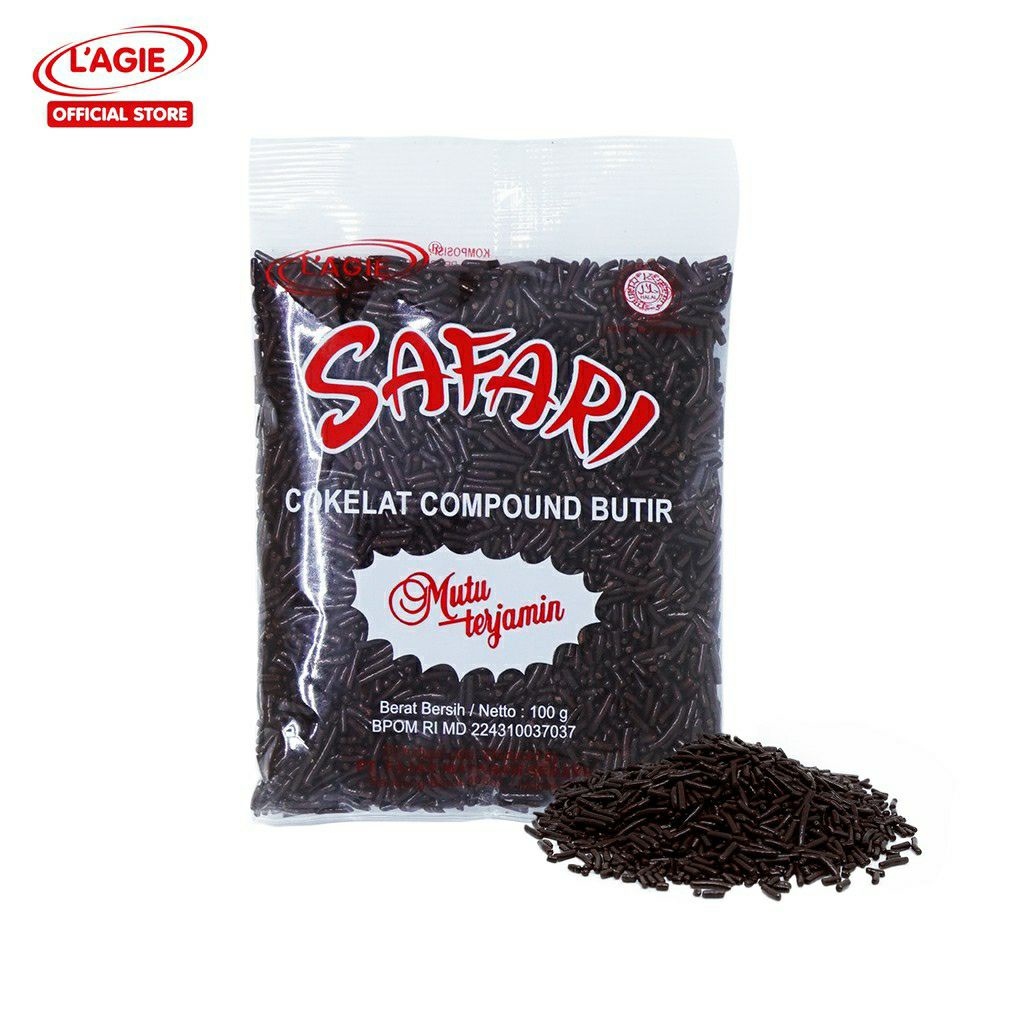 L'AGIE Safari - Meses Cokelat Bermutu - 100g Meises