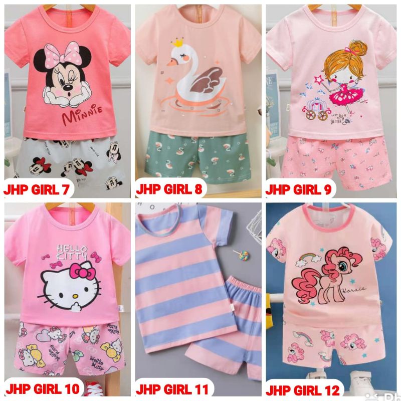 PIYAMA ANAK IMPORT SETELAN BAJU ANAK IMPORT JUMBO SIZE 10 THN - 13 THN