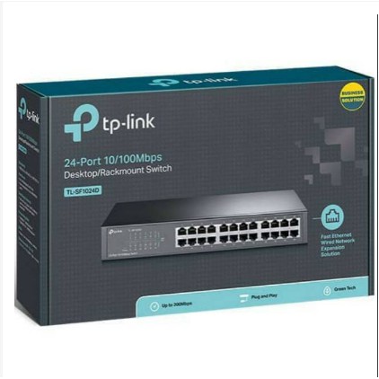 TP-LINK TL-SF1024D 24-Port 10/100M TP LINK Switch Hub 24 Port