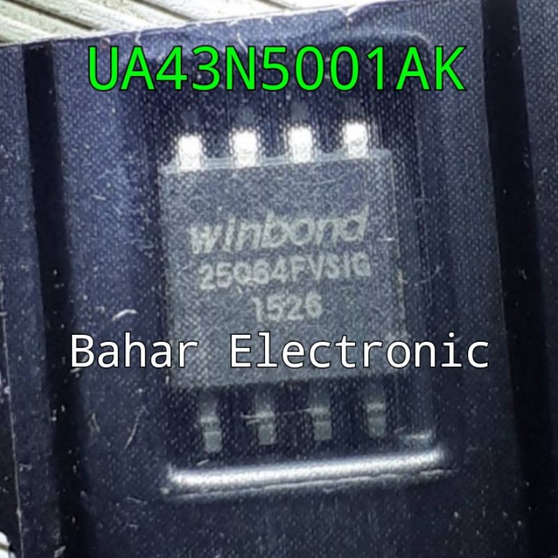 IC SPI Eprom Flash TV Led Samsung UA43N5001AK