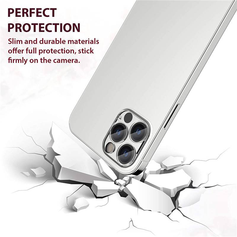 Pelindung Lensa Kamera Tempered Glass Untuk Iphone 11 12 Pro Max X Xs Xr 11 12 7 8 6 6s Plus Se