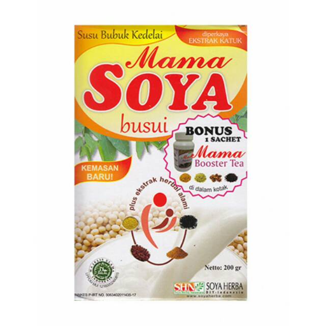 

Mama Soya 200gr (FREE 1 Sachet Mama Booster Tea)