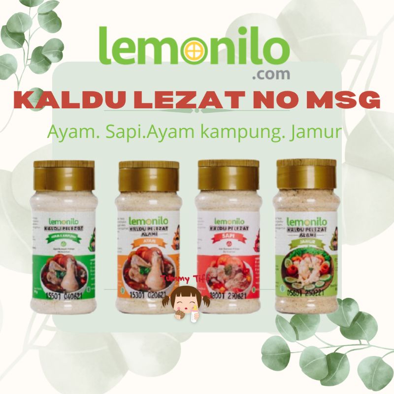 LEMONILO KALDU mpasi NON MSG AYAM SAPI JAMUR AYAM KAMPUNG maseko mpasi bumbu dapur