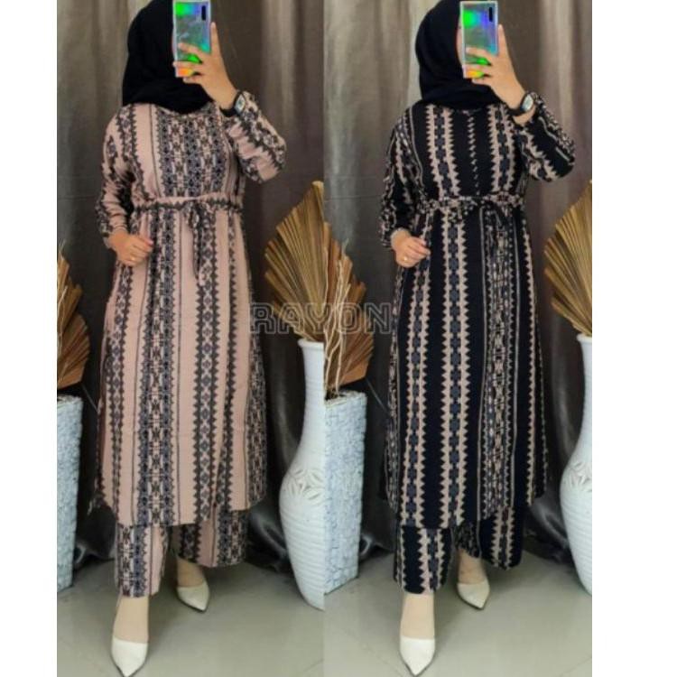 Trend's viral SETELAN RAYON JUMBO MALIKA SERUT / SETCEL JUMBO MALIKA SERUT / ONESET JUMBO MALIKA SER