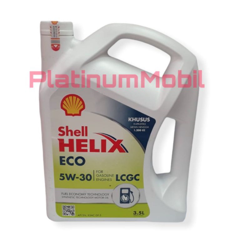 Oli Shell Helix eco 5w.30 LCGC 3 L