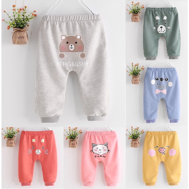 CELANA PANJANG JOGER BAYI ANAK HAREM PANTS  BAYI BAWAHAN ANAK LUCU IMPORT CELANA KOREA ANAK BISA COD