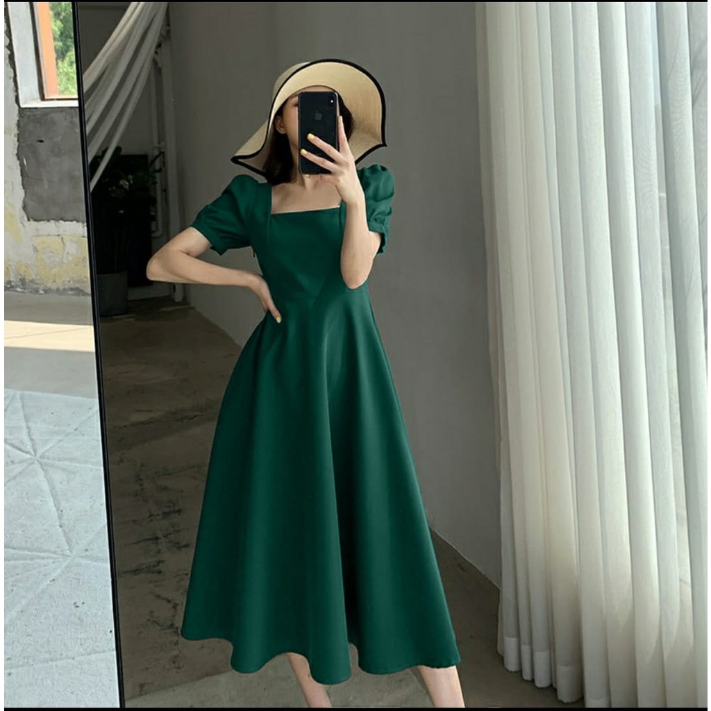 AS FASHION-COD-MC-LONGDRES WANITA TERBARU-DRES CASUAL WANITA-BAJU DRES WANITA-DRES NATAL