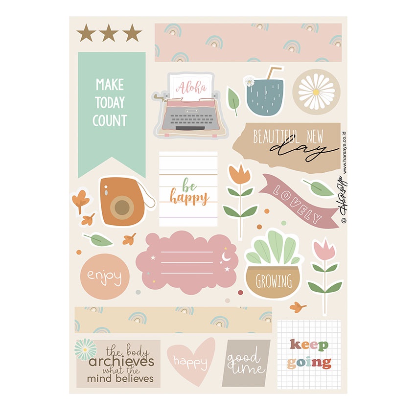 

Make Today Count Stickers