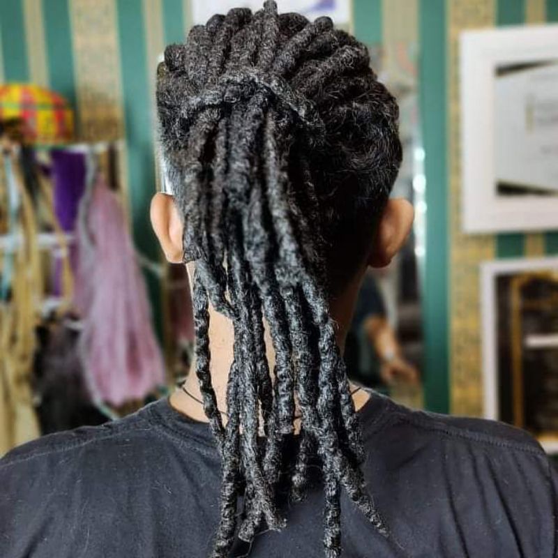 PASANG RAMBUT GIMBAL ASLI / SINTETIS / DREADLOCKS DREADLOCKS DREADSHOP BHC BARBERSHOP