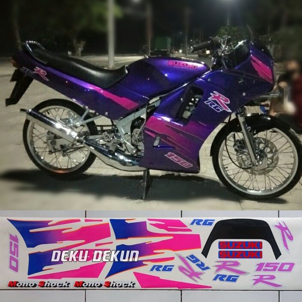 Striping Rgr Crystal Jumbo 94 Biru Tahan Vernis