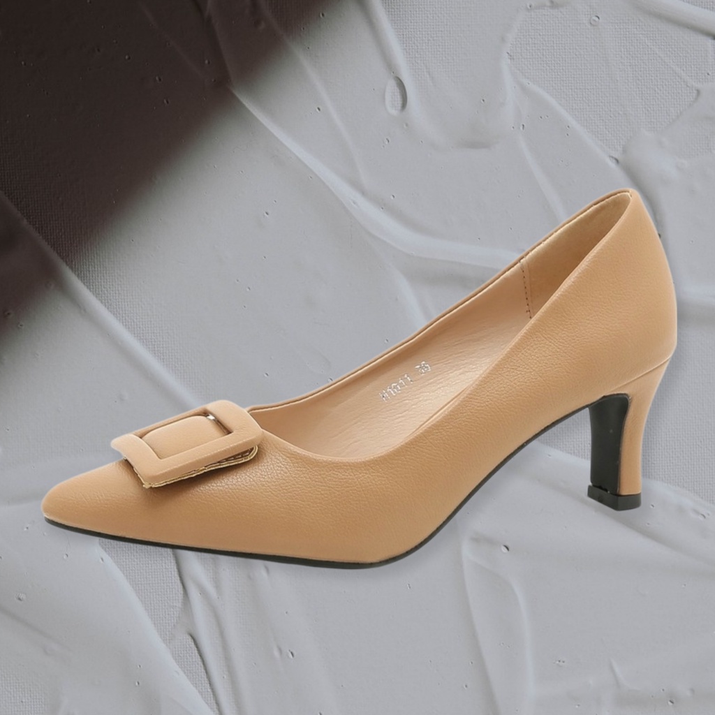 Sepatu Dinara Yolla #Sepatu Pantofel Wanita Heels 5 Cm