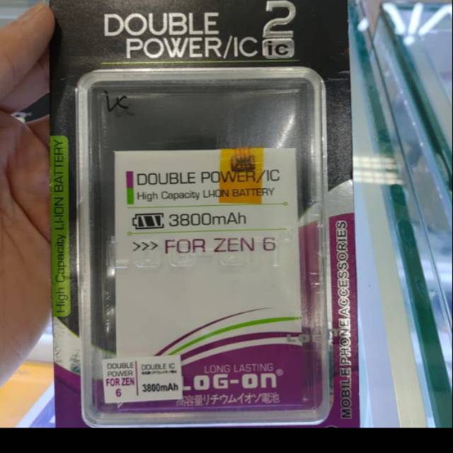Baterai battery ASUS Zenfone 6 LOG-ON