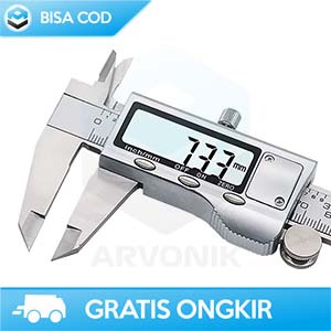 JANGKA SORONG VERNIER CALIPER 15cm LCD DISPLAY TAFFWARE SH20 ORIGINAL