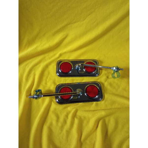 Spion Lowrider Kotak Vintage (2PCS)