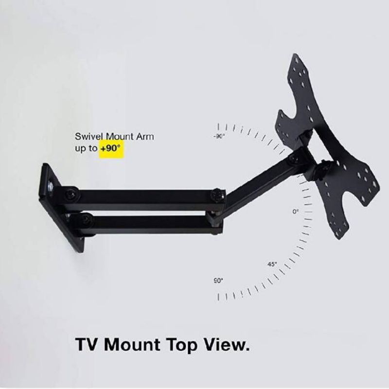 Bracket Braket Breket TV Swivel 4 Arah 23&quot; - 37&quot; Bisa Gojek X200