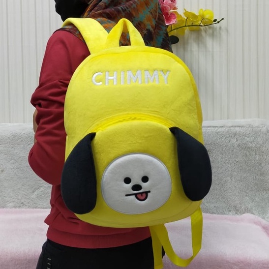 Toysopedia Tas Ransel Anak SD Chimmy Koya Tata Van Mang RJ Shooky Cooky Unofficiall/Backpack  Kado Tas Anak