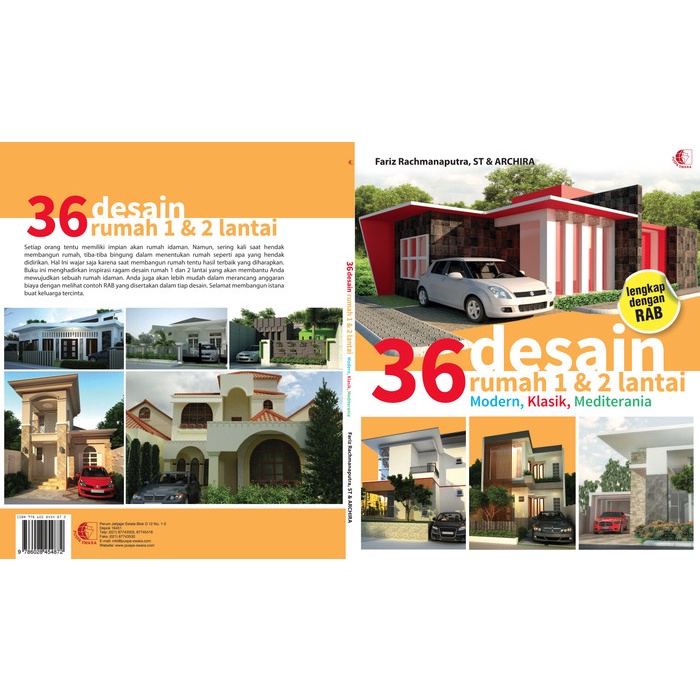 Rumah-Desain-Buku- 36 Desain Rumah 1 & 2 Lantai -Buku-Desain-Rumah.