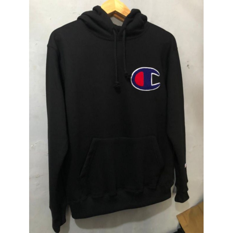 Hoodie champion big logo