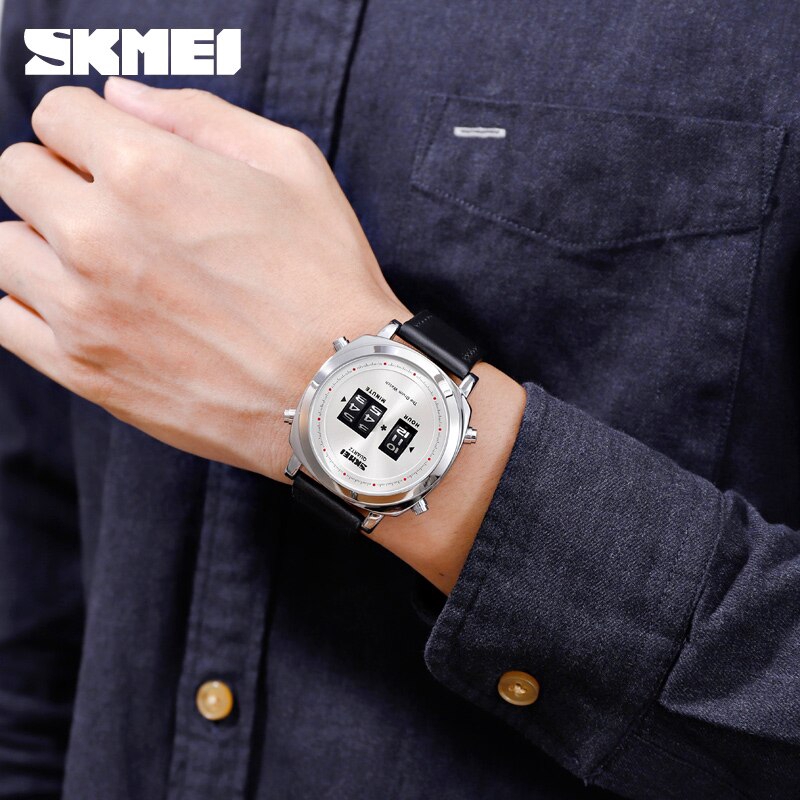 SKMEI 1519 Jam Tangan Pria Rolling Drum WK-SBY