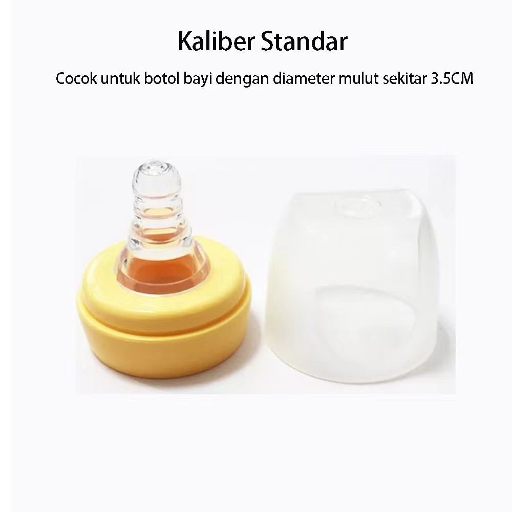MOMMYCARE Pigeon Silikon Dot Pengganti BPA FREE empeng bayi Slim Neck-5
