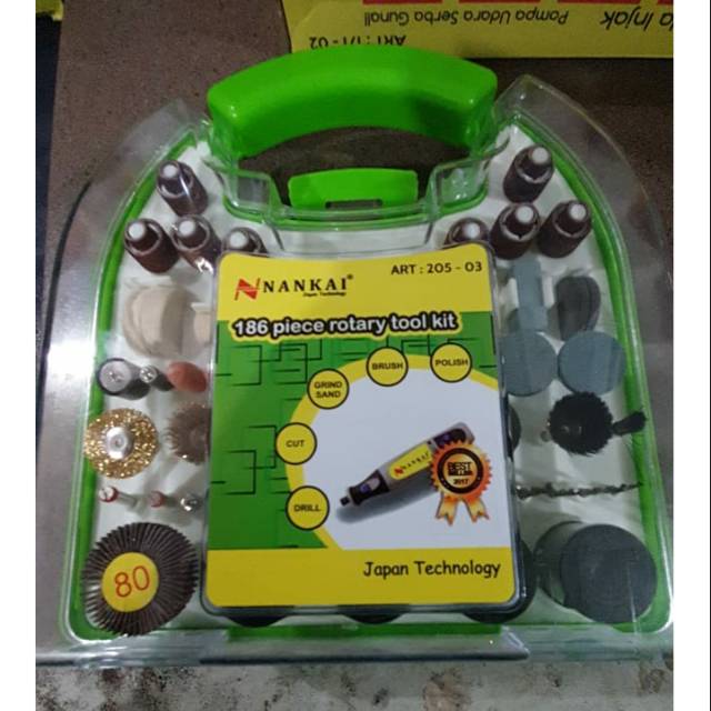 Mata Tuner Set Rotary Tool Nankai 186 pcs