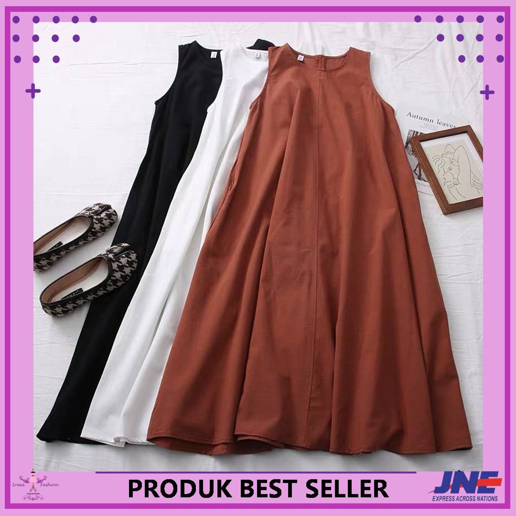 RILLEY Overall Dress Overal Over All Full Kancing Kekinian Baju Monyet / Kodok Fashion Muslim Wanita