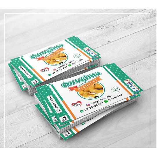 Stiker Label Makanan Label Snack Label Kripik Label Sambel Murah Bebas Desain Shopee Indonesia