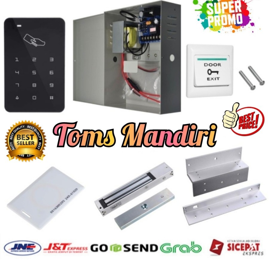 Paket Acces Control RFID Door EM Lock