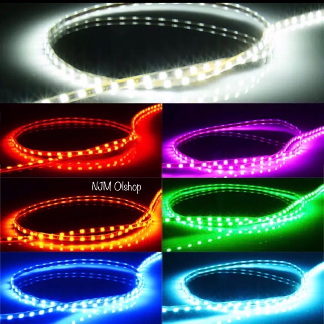 Lampu LED Strips Fleksibel / Cacing 45 cm serba guna