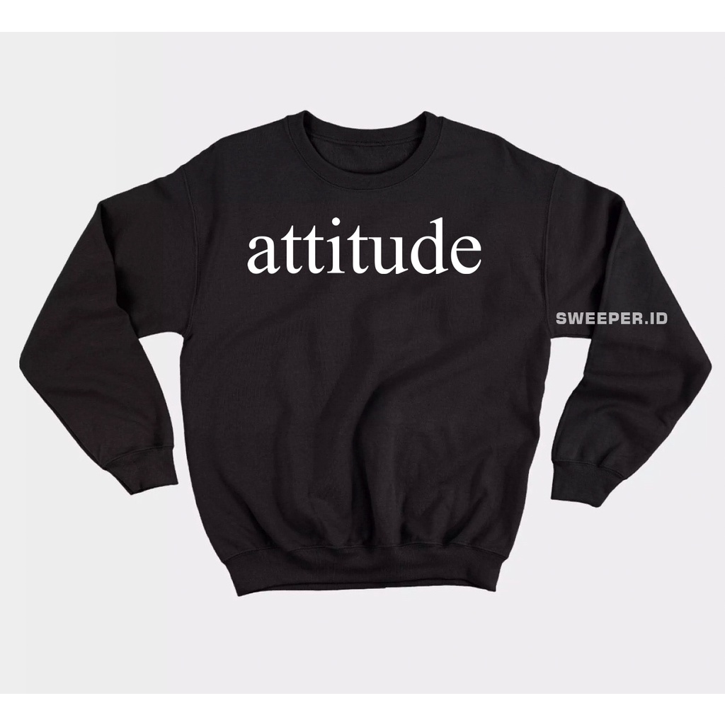 BASIC SWEATER OBLONG ATTITUDE BAHAN FLEECE