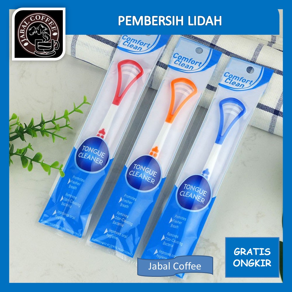 Sikat Lidah Kualitas Dua Fungsi / Pembersih Lidah / Tongue Cleaner Scraper Food Grade