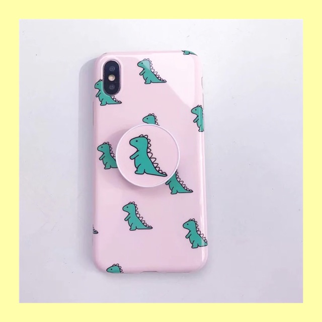 DINO POPSOCKET CASE 6/6s/6+/6+s/7/7+/8/8+/X/Xs/Xr/XsMax